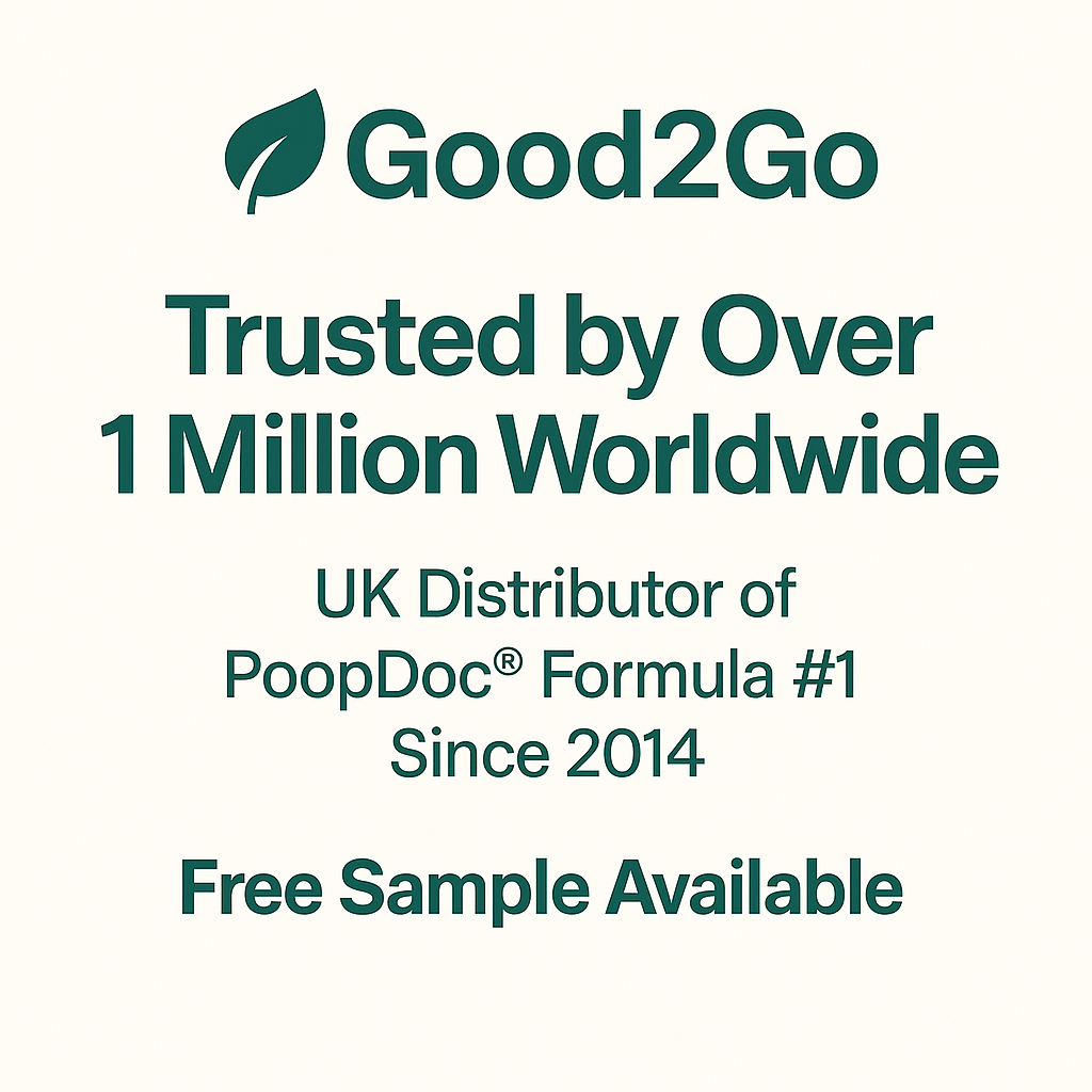 Good 2 Go | UK Distributor of PoopDoc® Constipation Relief – Good 2 Go!