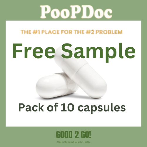 FREE SAMPLE PoopDoc Constipation Relief Formula #1 - Capsules